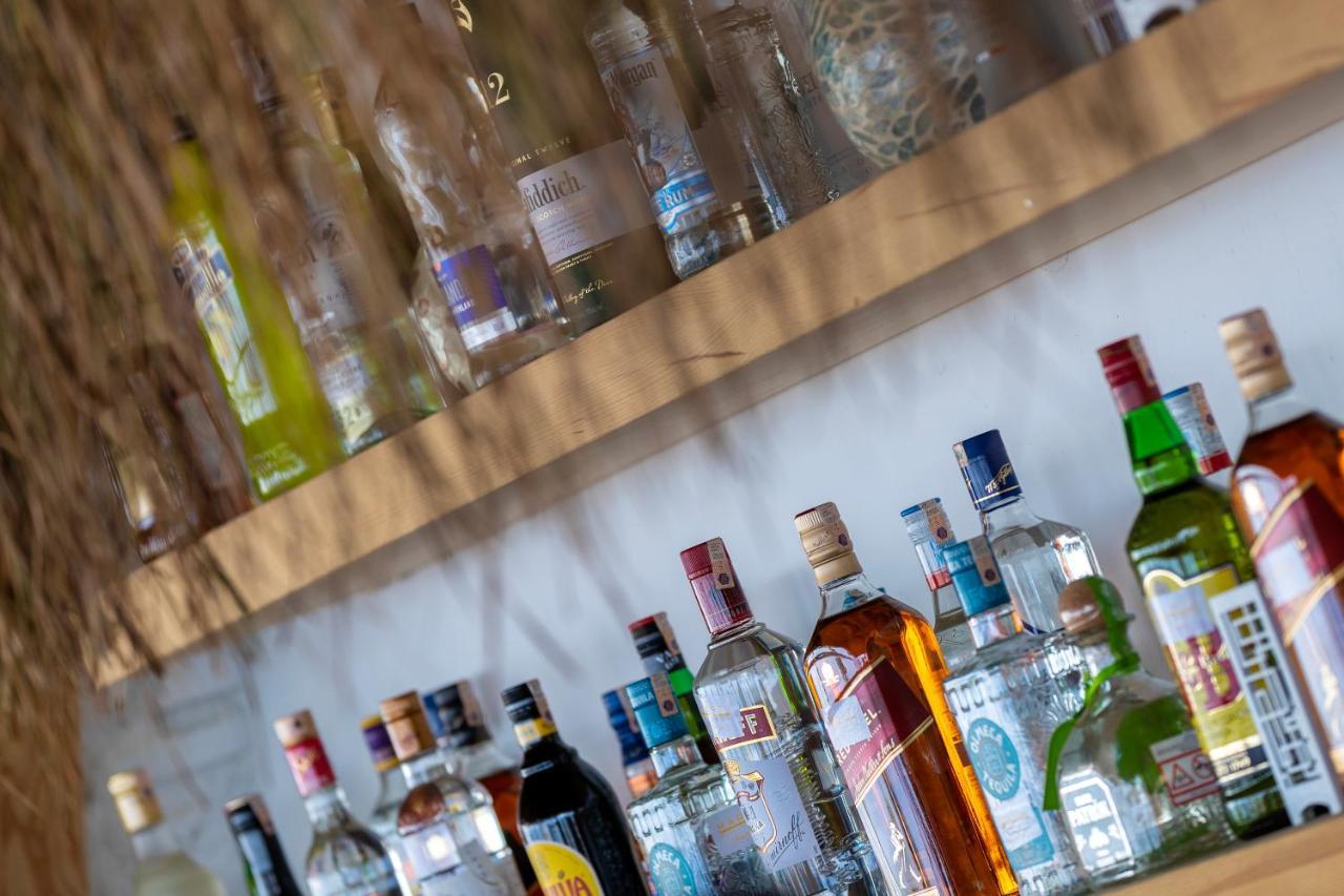 Marti Myra Hotell Tekirova Exteriör bild A selection of gin bottles